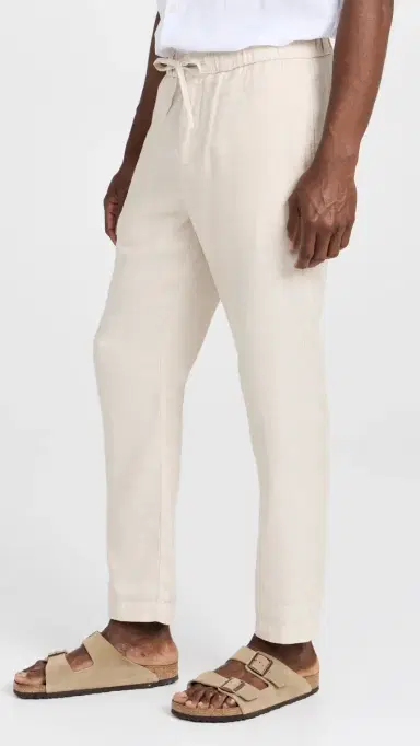 Frescobol Carioca Oscar Linen Chinos | Thumbnail 4