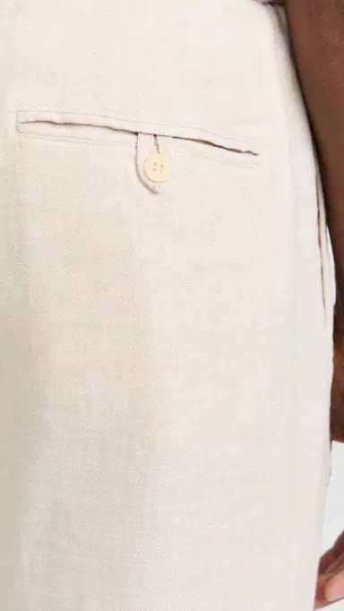 Frescobol Carioca Oscar Linen Chinos | Thumbnail 6