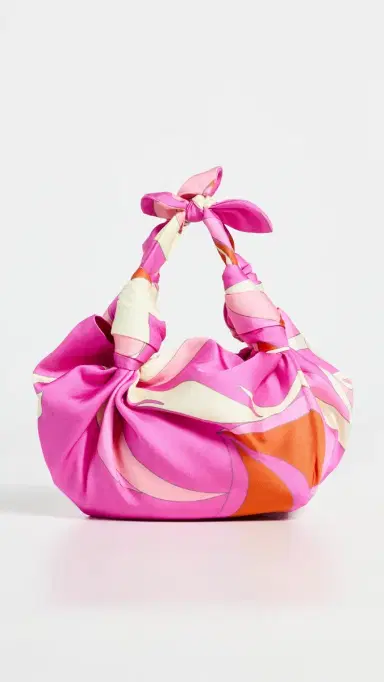 NLA Collection Pink Swirl Knot Bag Pink Swirl One Size | Thumbnail 2 NLA Collection Pink Swirl Knot Bag Pink Swirl One Size | Thumbnail 2