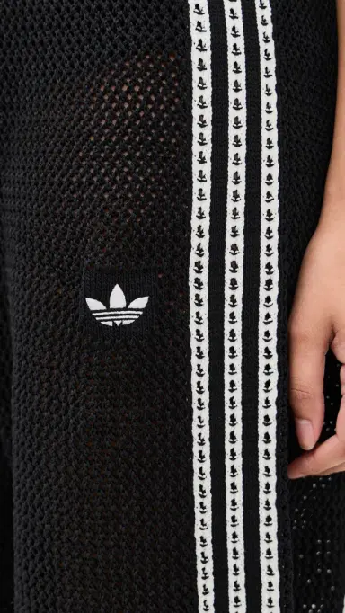 adidas Crochet Track Pants Black | Thumbnail 6 adidas Crochet Track Pants Black | Thumbnail 6