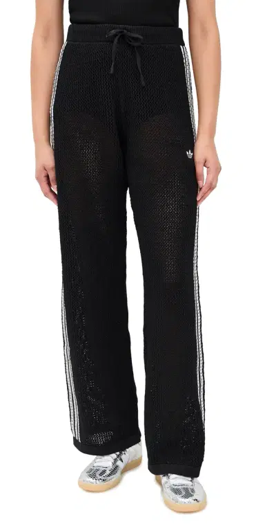adidas Crochet Track Pants Black | Thumbnail 1 adidas Crochet Track Pants Black | Thumbnail 1