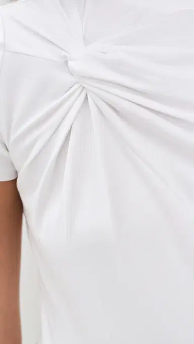 Good American Super Stretch Twist Tee White001 | Thumbnail 6 Good American Super Stretch Twist Tee White001 | Thumbnail 6