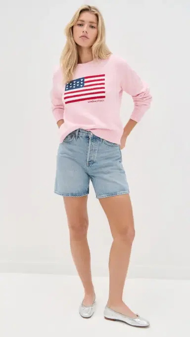 LoveShackFancy Ty Pullover Blushing Liberty M | Thumbnail 5 LoveShackFancy Ty Pullover Blushing Liberty M | Thumbnail 5