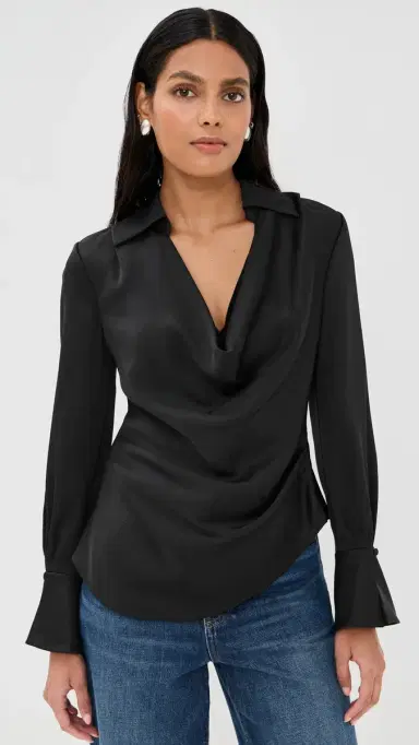SIMKHAI Symone Top Black | Thumbnail 2 SIMKHAI Symone Top Black | Thumbnail 2