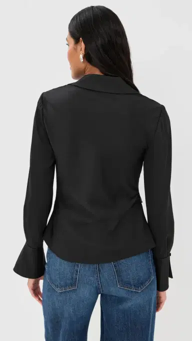 SIMKHAI Symone Top Black | Thumbnail 3 SIMKHAI Symone Top Black | Thumbnail 3