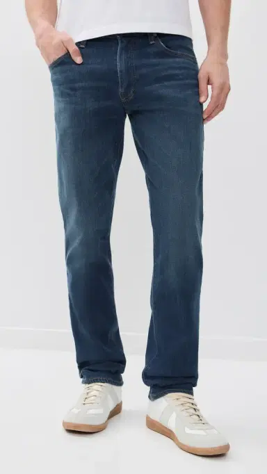 Citizens of Humanity Gage Cashmere Denim Slim Straight Jeans - 32 Condor 36 | Thumbnail 2