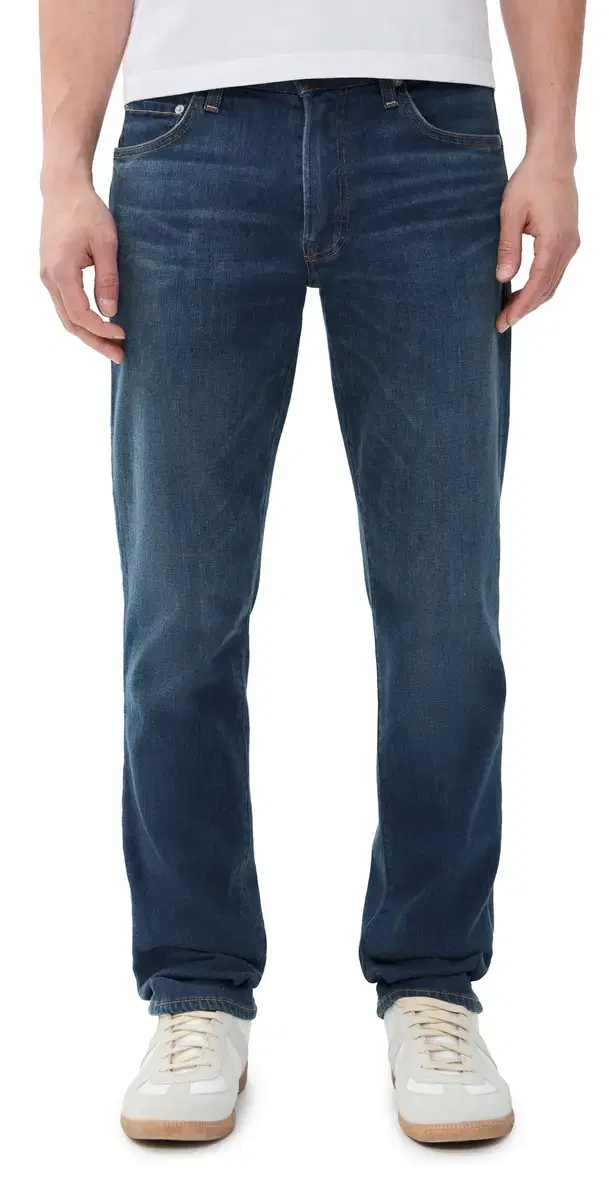 Citizens of Humanity Gage Cashmere Denim Slim Straight Jeans Condor
