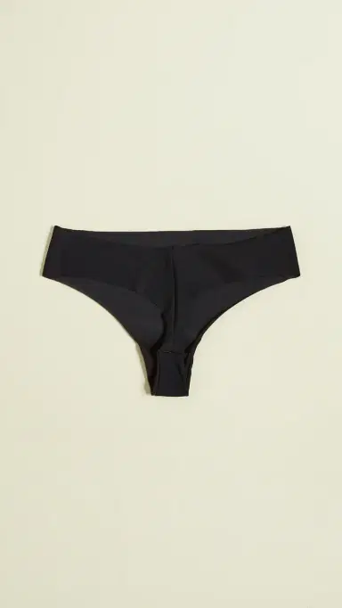 Calvin Klein Underwear Invisibles Thong 3 Pack Speakeasy/Light Caramel/Black | Thumbnail 4