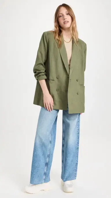 LIONESS La Quinta Blazer Khaki L | Thumbnail 5
