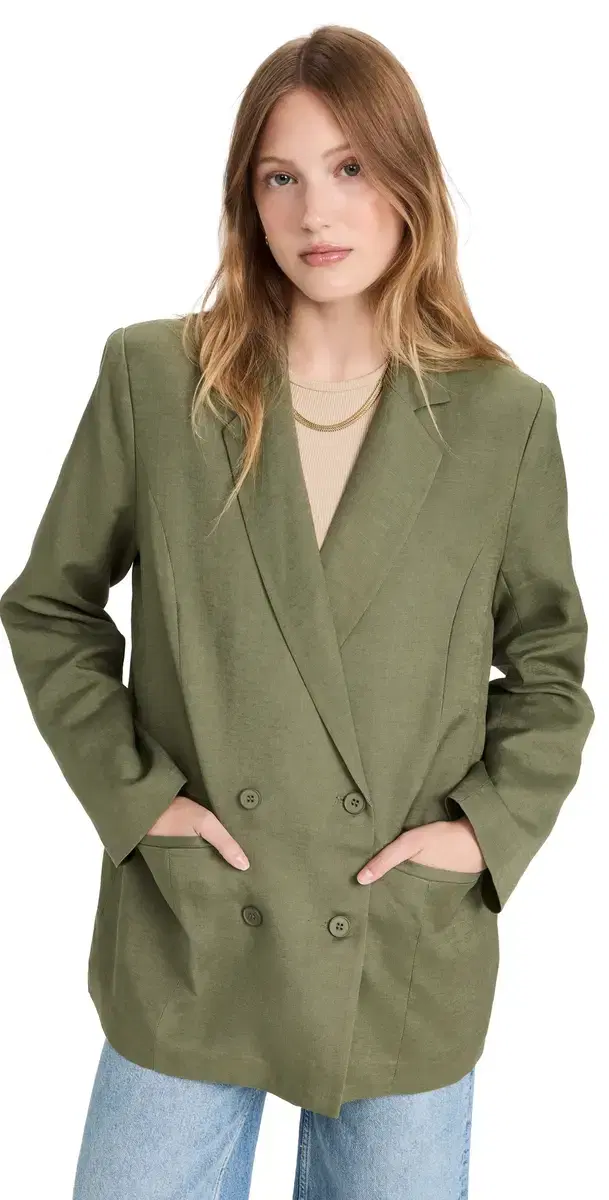 a Quinta Blazer Khaki