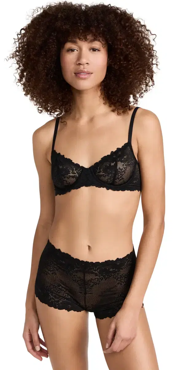 Heavenly Convertible Balconette Underwire Bra Black Heavenly Convertible Balconette Underwire Bra Black