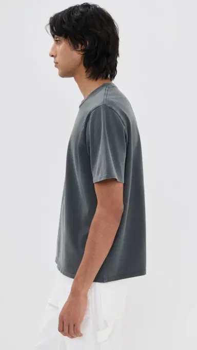 Jeanerica Delon Boxy Tee Washed Black M | Thumbnail 4