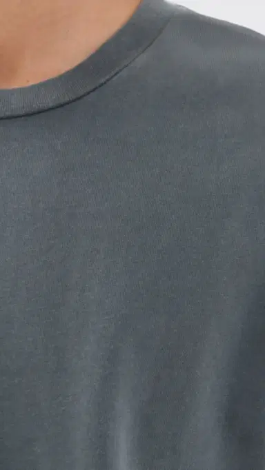 Jeanerica Delon Boxy Tee Washed Black M | Thumbnail 6