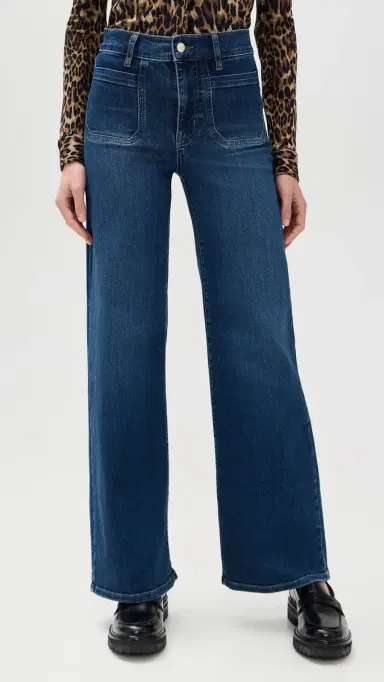 FRAME Le Slim Palazzo Modernist Pocket Jeans Savior | Thumbnail 2 FRAME Le Slim Palazzo Modernist Pocket Jeans Savior | Thumbnail 2