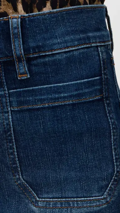 FRAME Le Slim Palazzo Modernist Pocket Jeans Savior | Thumbnail 6 FRAME Le Slim Palazzo Modernist Pocket Jeans Savior | Thumbnail 6