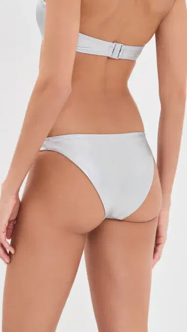 STAUD Coto Bikini Bottoms ilver | Thumbnail 3
