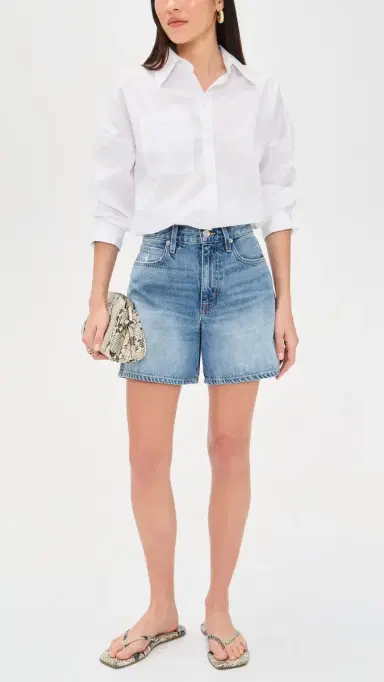 SLVRLAKE Walker Denim Shorts Better Days | Thumbnail 5
