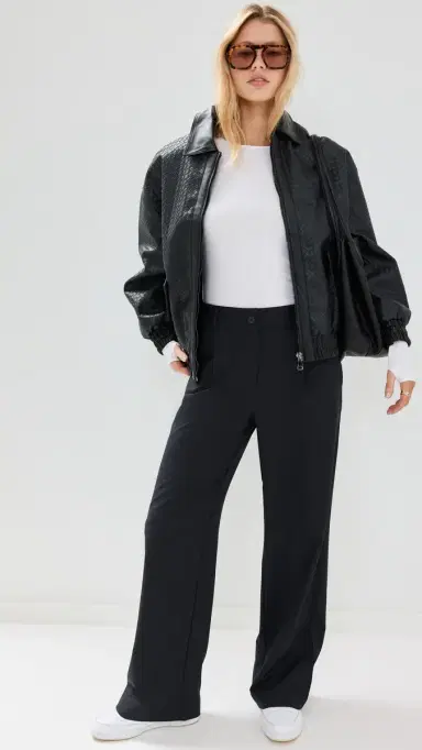 Beyond Yoga Classic Crew Pullover Cloud White M | Thumbnail 5