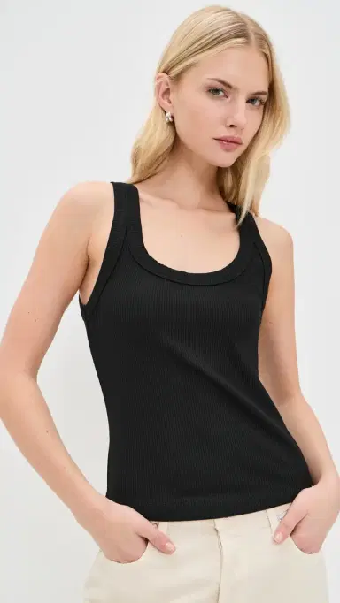 Pistola Christy Tank Top Noir M | Thumbnail 2