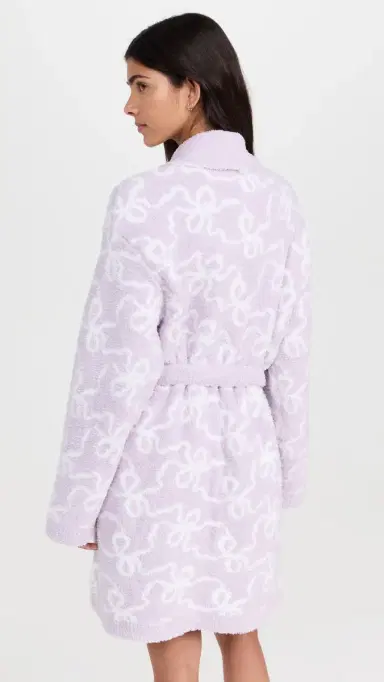 LoveShackFancy Teddy Robe Orchid Bloom M/L | Thumbnail 3