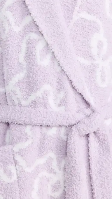 LoveShackFancy Teddy Robe Orchid Bloom M/L | Thumbnail 6