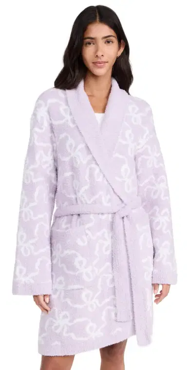 LoveShackFancy Teddy Robe Orchid Bloom M/L | Thumbnail 1