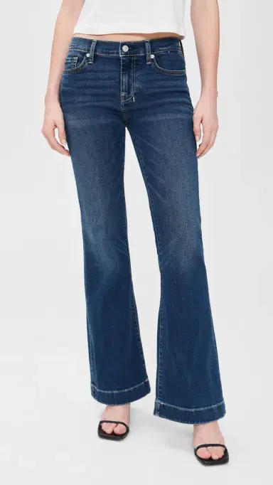 7 For All Mankind Dojo Tailorless Jeans Medium Melrose | Thumbnail 2