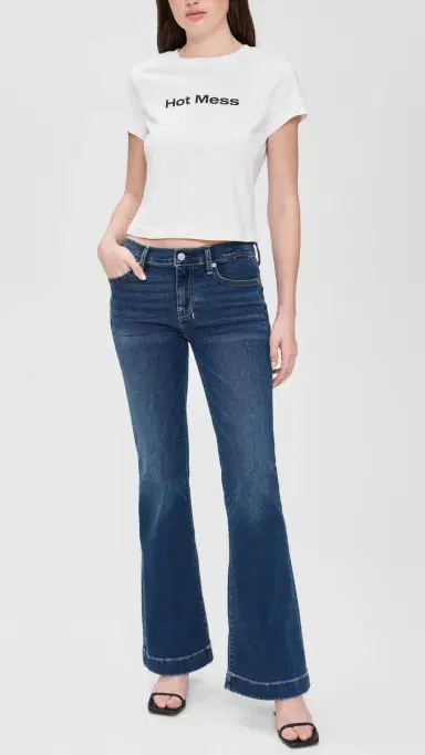 7 For All Mankind Dojo Tailorless Jeans Medium Melrose | Thumbnail 5