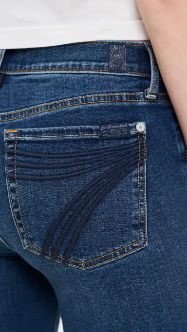 7 For All Mankind Dojo Tailorless Jeans Medium Melrose | Thumbnail 6