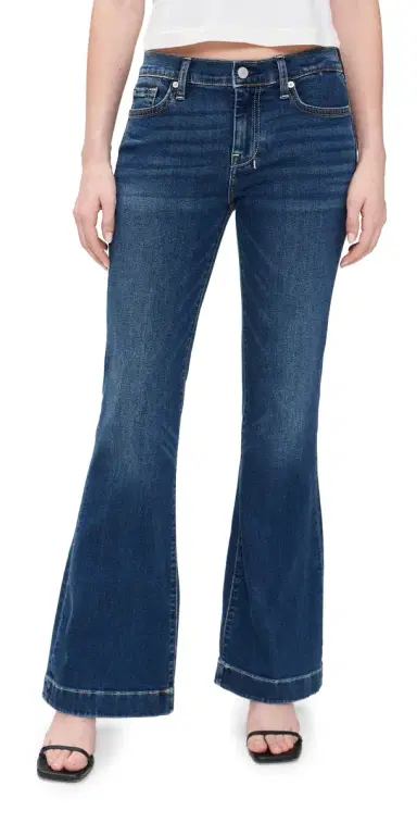 7 For All Mankind Dojo Tailorless Jeans Medium Melrose | Thumbnail 1