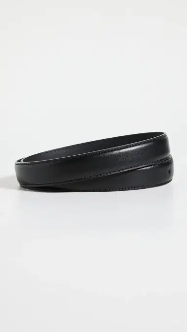 Nili Lotan Louise Belt Black/Shiny Brass 75 | Thumbnail 4