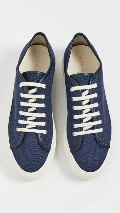 Common Projects Tournament Sneakers In Canvas Navy 38 | Thumbnail 5