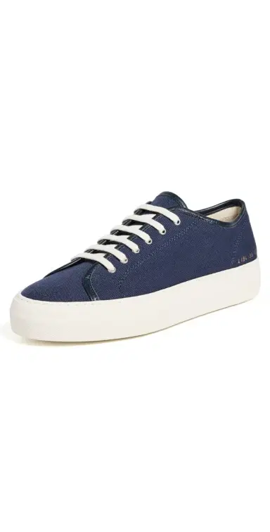 Common Projects Tournament Sneakers In Canvas Navy 38 | Thumbnail 1