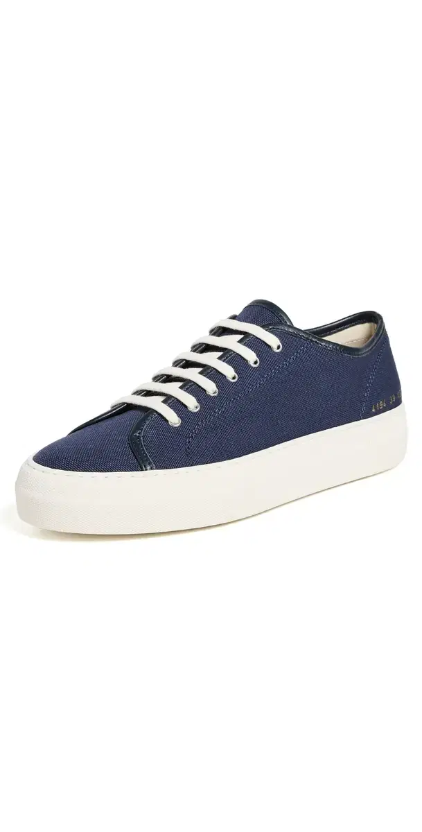 Common Projects Tournament Sneakers In Canvas Navy