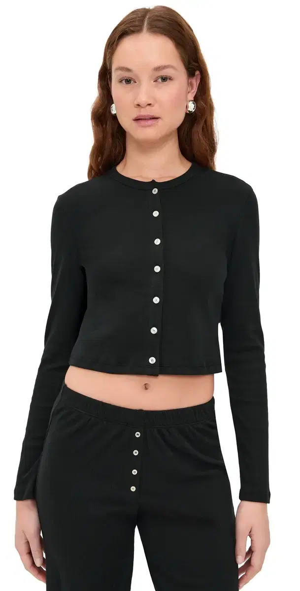 Leset Nando Cardigan Black