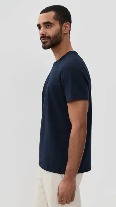Reigning Champ Lightweight Jersey T-Shirt Navy | Thumbnail 4 Reigning Champ Lightweight Jersey T-Shirt Navy | Thumbnail 4