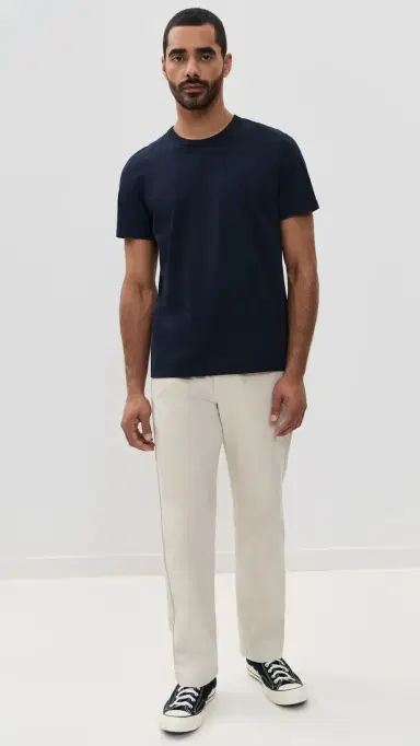 Reigning Champ Lightweight Jersey T-Shirt Navy | Thumbnail 5 Reigning Champ Lightweight Jersey T-Shirt Navy | Thumbnail 5