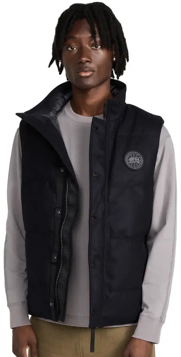 Garson Vest Wool Atlantic Navy