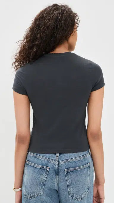 SLVRLAKE Fitted Tee Washed Black M | Thumbnail 3