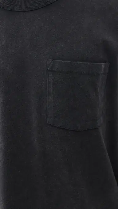 Corridor Garment Dyed Tee Black L | Thumbnail 6