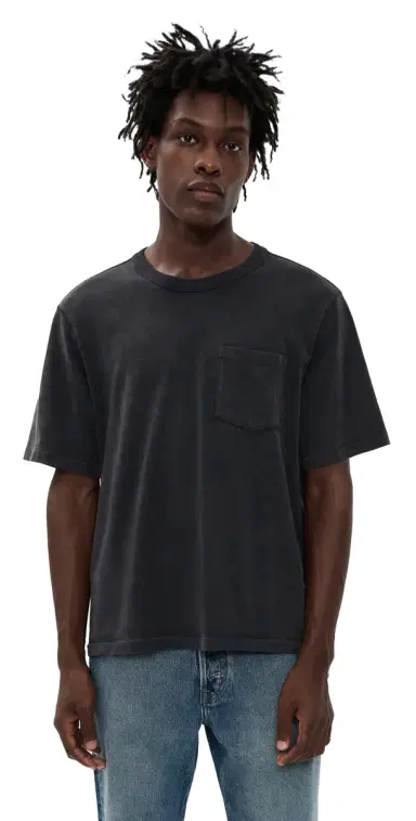 Corridor Garment Dyed Tee Black L | Thumbnail 1