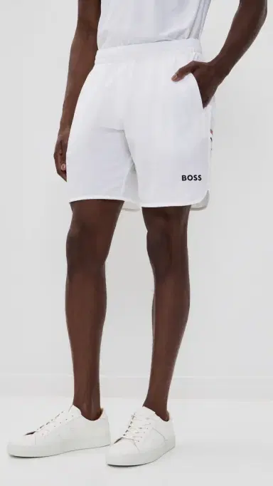BOSS Quick-Dry Shorts 8 White | Thumbnail 2