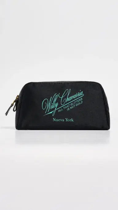 Willy Chavarria Label Toiletry Bag | Thumbnail 2 Willy Chavarria Label Toiletry Bag | Thumbnail 2
