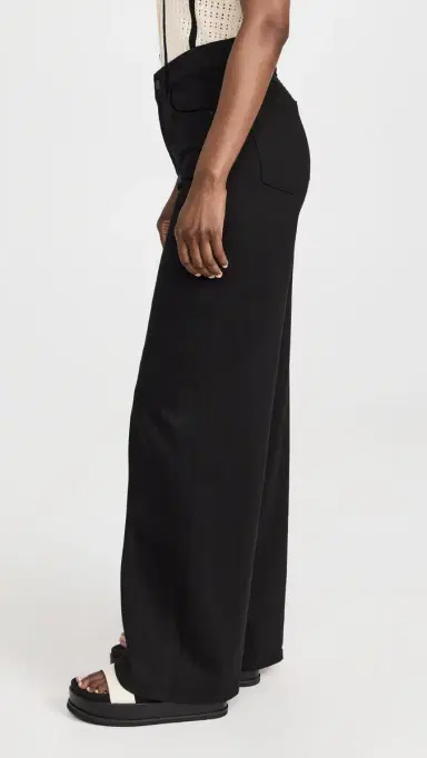 DL1961 Hepburn Wide Leg: High Rise Vintage Jeans Jet Black 30 | Thumbnail 4