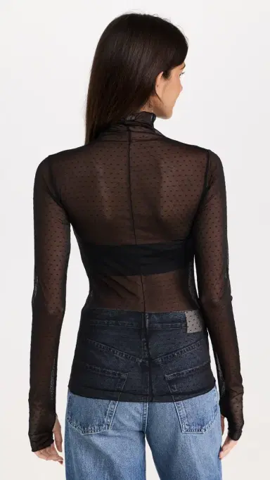 Free People On The Dot Layering Black | Thumbnail 3