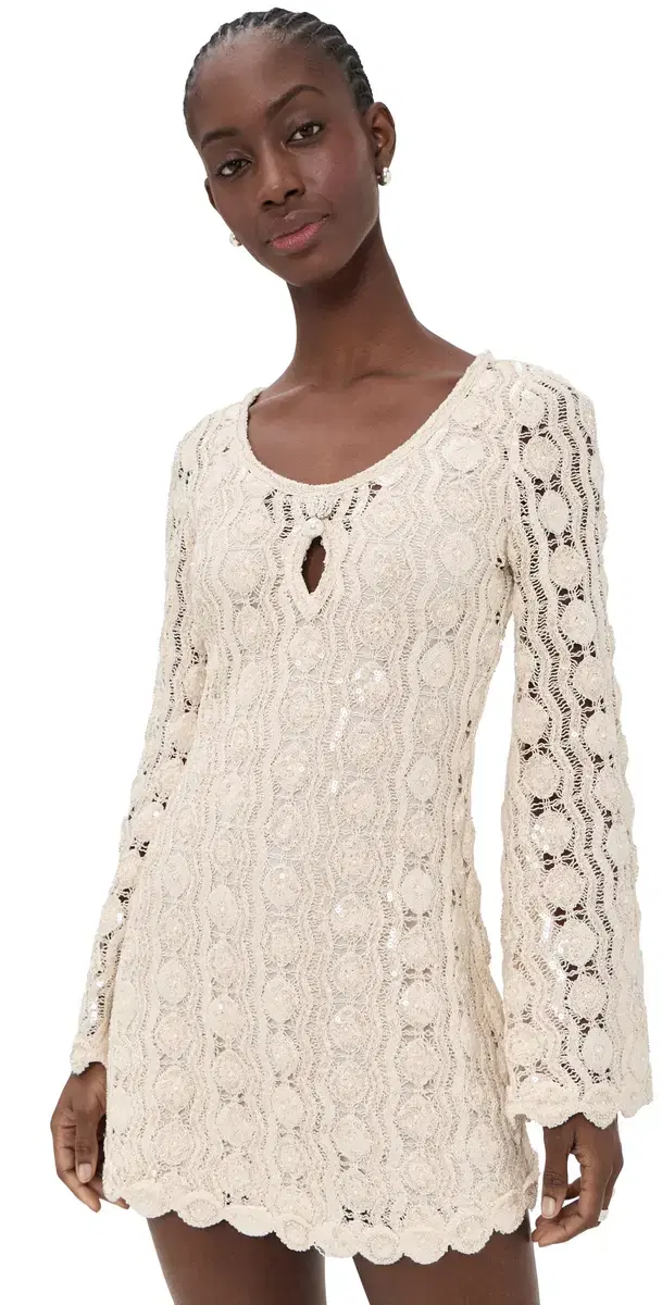 icah Dress Beaded acrame