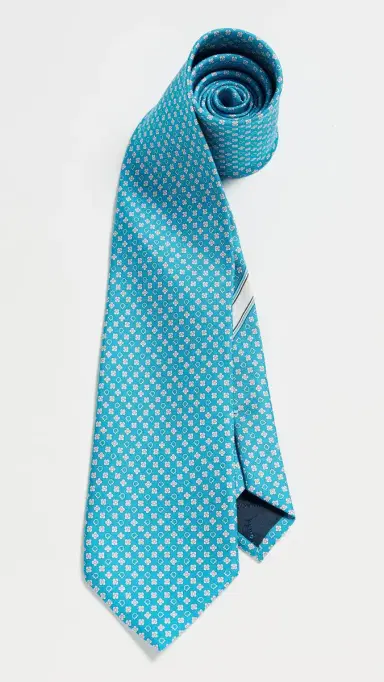 Ferragamo Silk Floral Tie | Thumbnail 2 Ferragamo Silk Floral Tie | Thumbnail 2