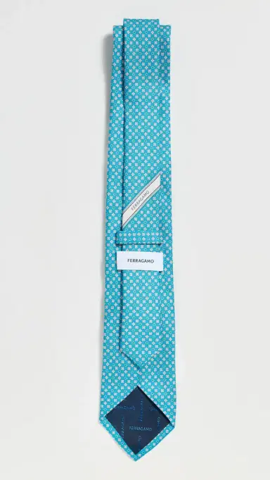 Ferragamo Silk Floral Tie | Thumbnail 3 Ferragamo Silk Floral Tie | Thumbnail 3