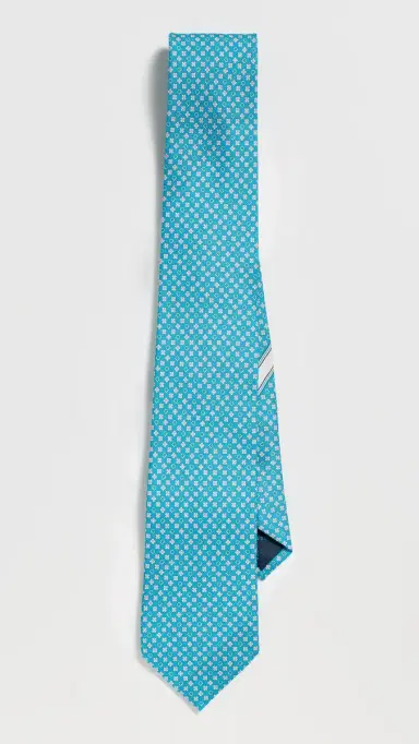 Ferragamo Silk Floral Tie | Thumbnail 5 Ferragamo Silk Floral Tie | Thumbnail 5
