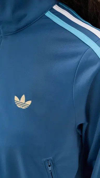 Adidas Firebird Classic Track Jacket Crew Blue/Light Blue/White | Thumbnail 6 Adidas Firebird Classic Track Jacket Crew Blue/Light Blue/White | Thumbnail 6